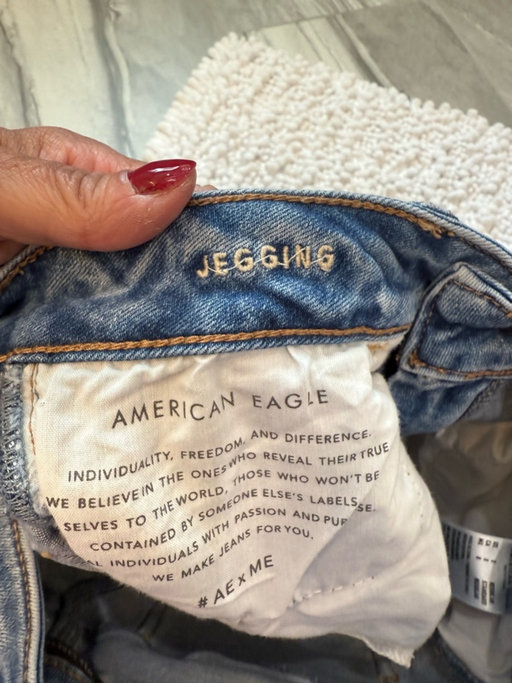 American Eagle Jegging , Sz 0 - Picture 5 of 10